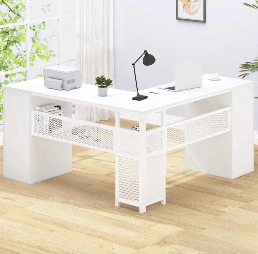 L-Shaped Corner Desks in Dudley & Telford — Home Office Furniture Delivered